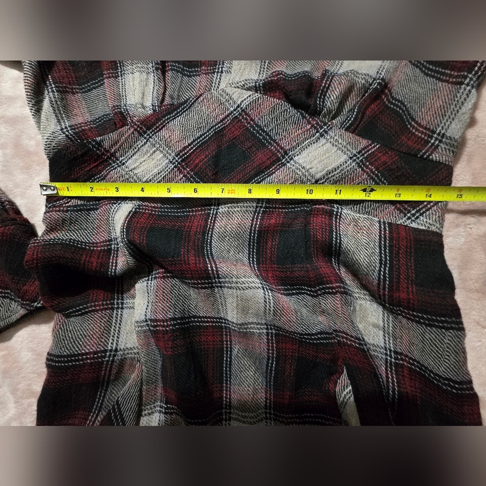 Free People Teen Spirit Plaid Mini Dress - Pretty Little Liars Aria RARE Size 8 - Picture 8 of 12